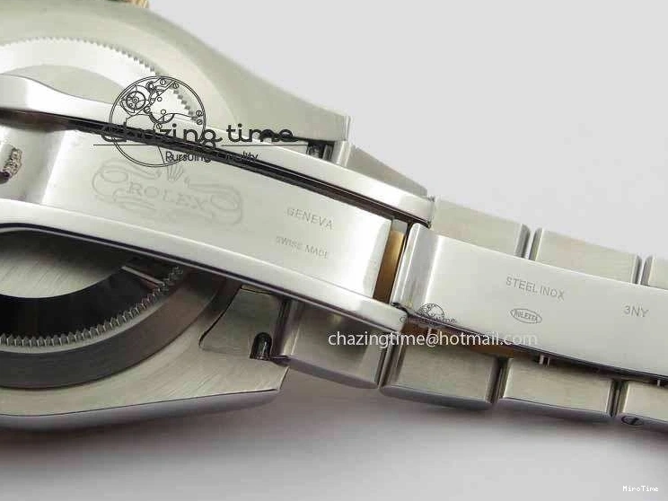 MiroTime 0201 DateJust II 41mm SS RG BP Maker Best Edition RG Diam Dial On SS RG Bracelet SA Efficient 3712